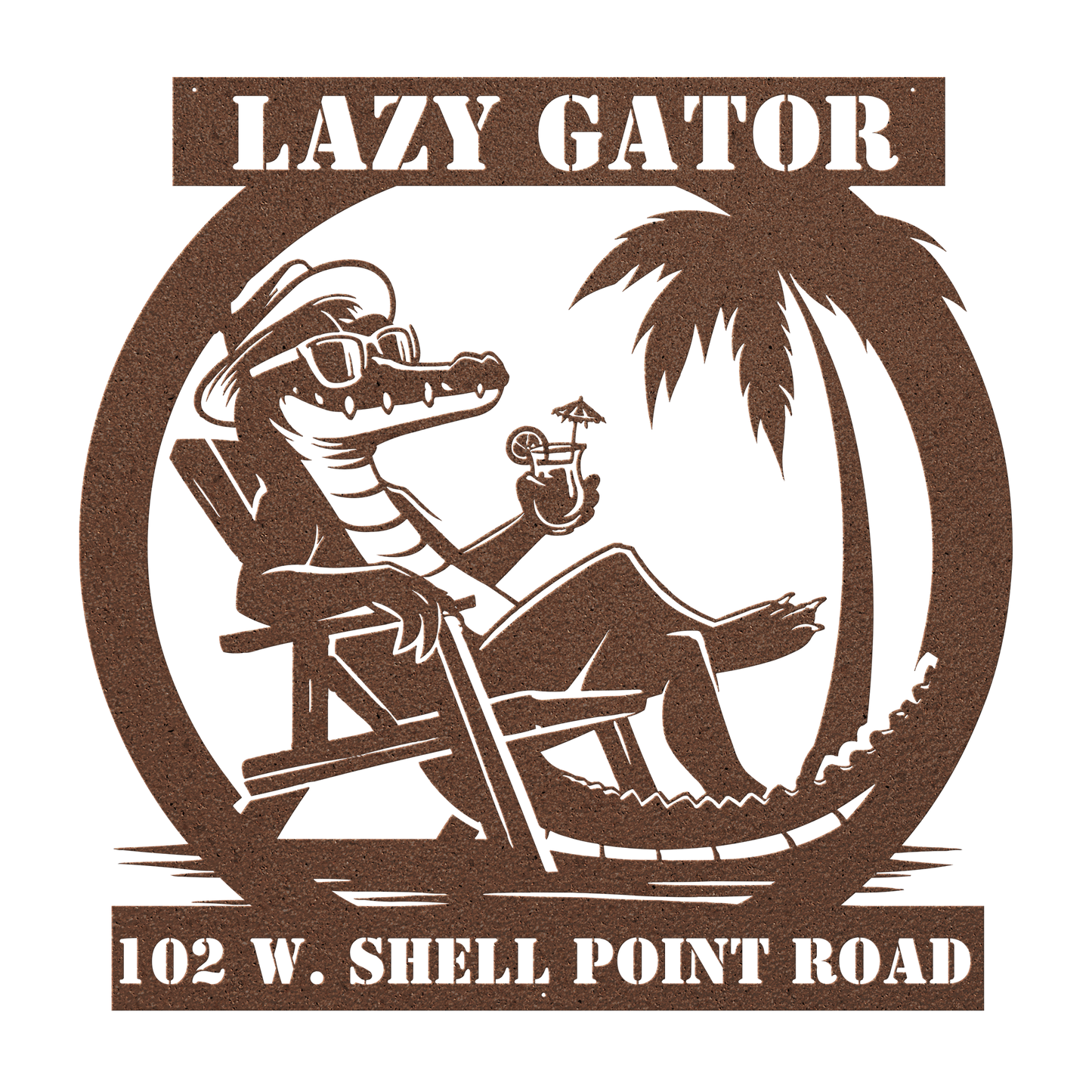 CUSTOM_Lazy_Gator_Address_Sign_Copper_Transparent_Mockup.png
