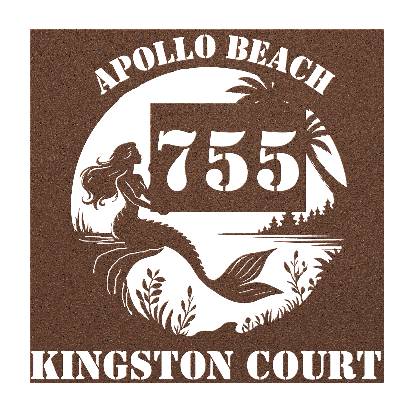 CUSTOM_mermaid_address_sign_Copper_Transparent_Mockup.png