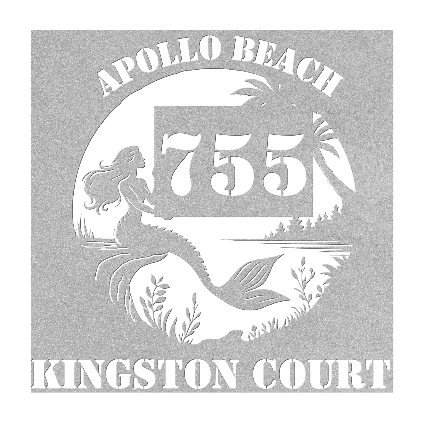 CUSTOM_mermaid_address_sign_Silver_Transparent_Mockup.png