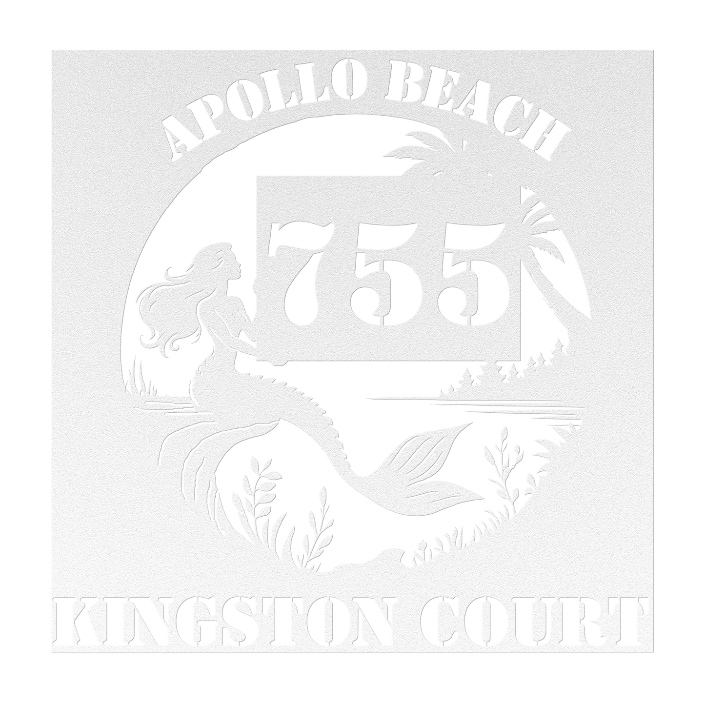 CUSTOM_mermaid_address_sign_White_Transparent_Mockup.png