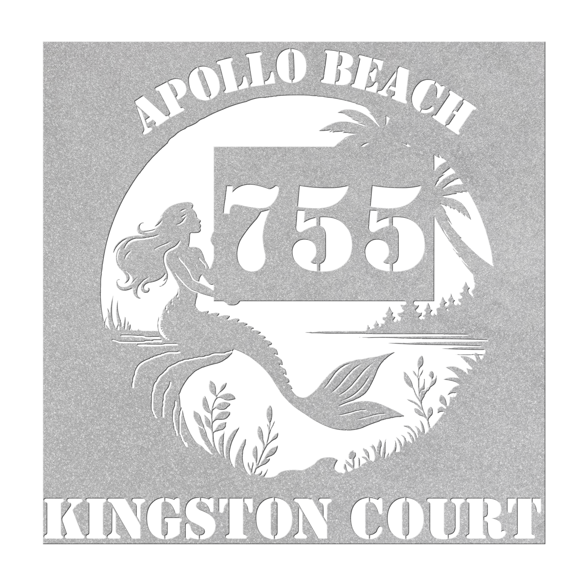 CUSTOM_mermaid_address_sign_Silver_Transparent_Mockup.png